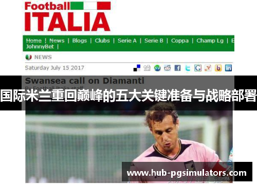 国际米兰重回巅峰的五大关键准备与战略部署